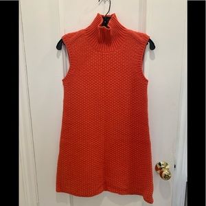 Ted Baker London heavy wool blend waffle knit sleeveless mini dress. Size 4 U.S.